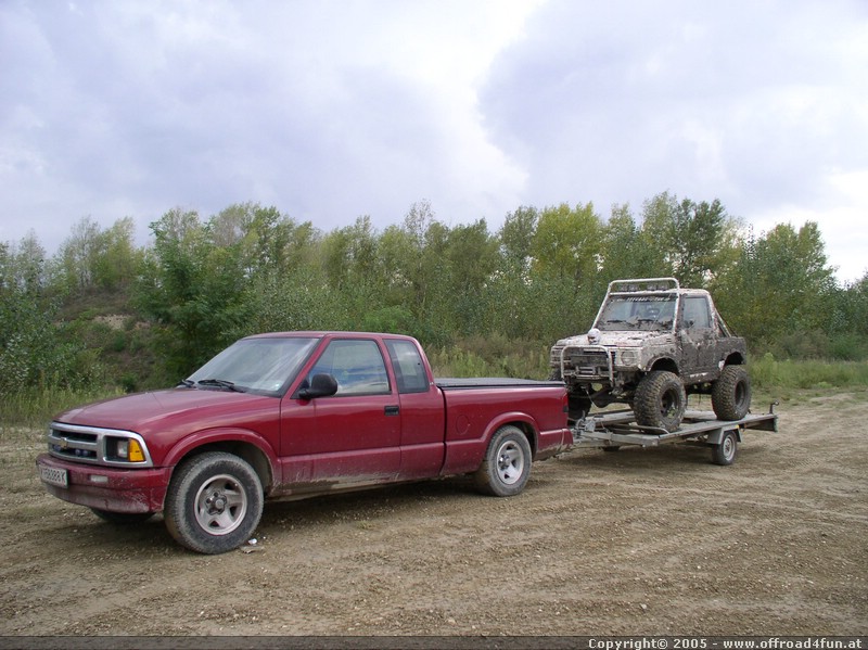 Chevrolet S10 - mit Hänger